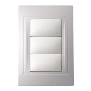 Tapa Base 3 Módulos Blanca Schneider Electric