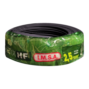 Cable Unipolar 2,50mm2 LS0H Negro (x 100Mts) Imsa