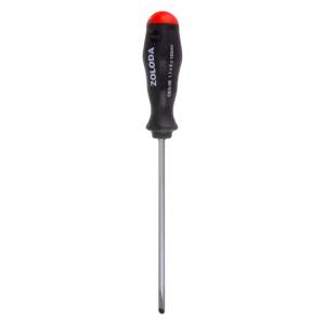 Destornillador Punta Plana de Acero al Carbono 150mm de Varilla Zoloda