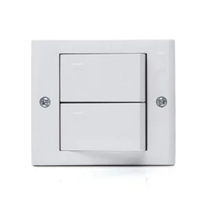 Llave de Luz Superficie 2 Interruptores Blanco 10 A SICA