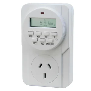 Timer Digital Semanal 2400W 8 Programas Veeden