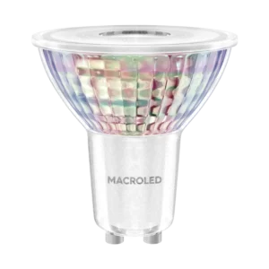 Dicroica Led 220v Gu10 Vidrio Premium 36° (7w)